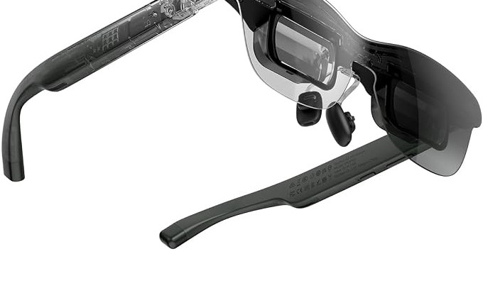 RayNeo GT Max AR/XR Glasses, 267" 120Hz MicroOLED, 59° FOV, Native 3DoF
